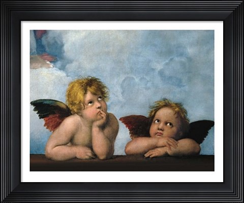 Framed Little Angels Print