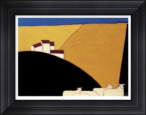 Framed Tuscan Campagna Print