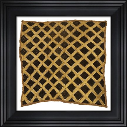 Framed Rafia IV Print