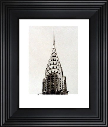 Framed Chrysler Building Print