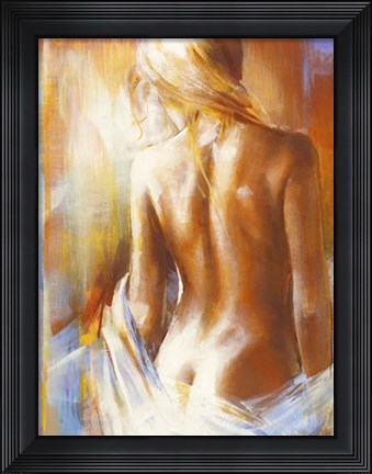 Framed Nu de Dos II Print