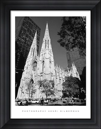 Framed Saint Patrick&#39;s Cathedral, NYC Print