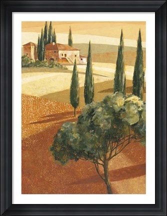 Framed Toscana I Print