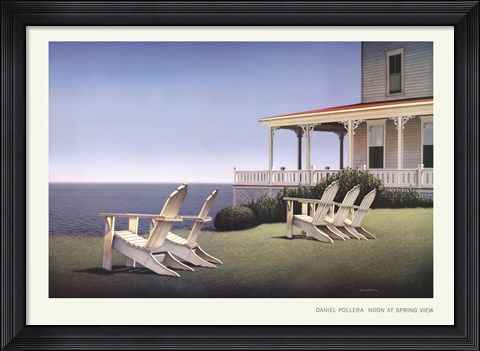 Framed Noon at Spring View Print