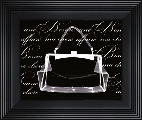 Framed Une Bonne Affaire I Print