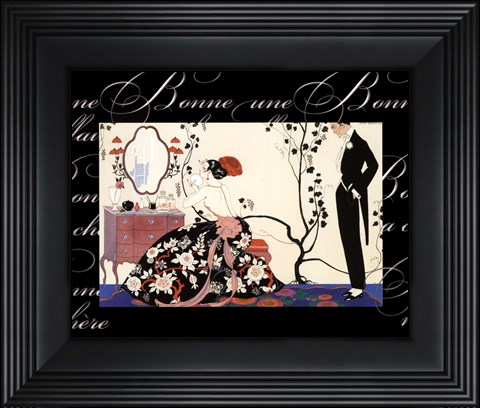 Framed Souffle de Poudre Print