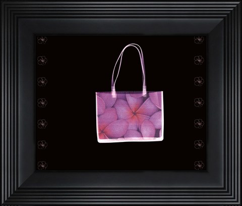 Framed Flowered Purse Print