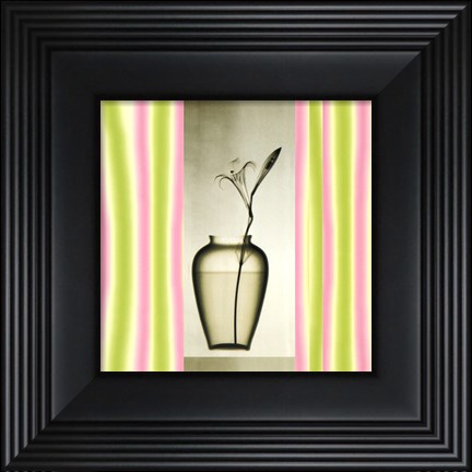 Framed Vase on Pedestal Print