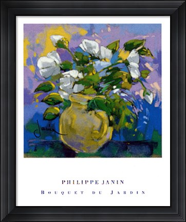 Framed Bouquet de Jardin Print