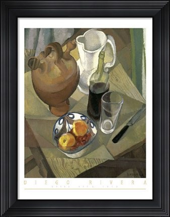 Framed Naturaleza Muerta Print