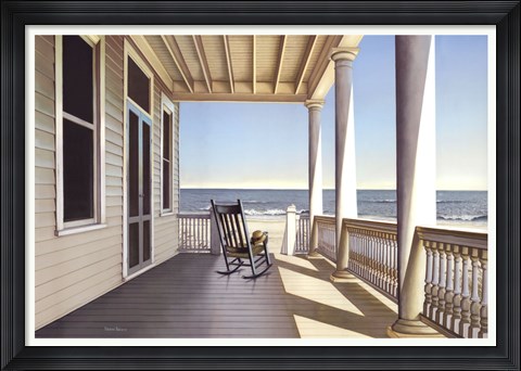 Framed Carolina Porch Print