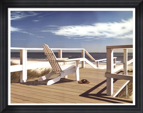 Framed Sun Deck Print