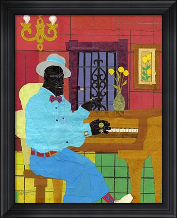 Framed Ballad for Flowers Print