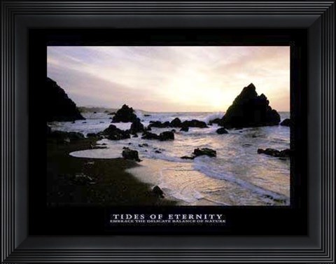 Framed Tides of Eternity Print