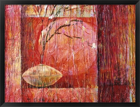 Framed Composition with Blossom II Print