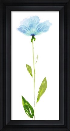 Framed Shades of Blue Print