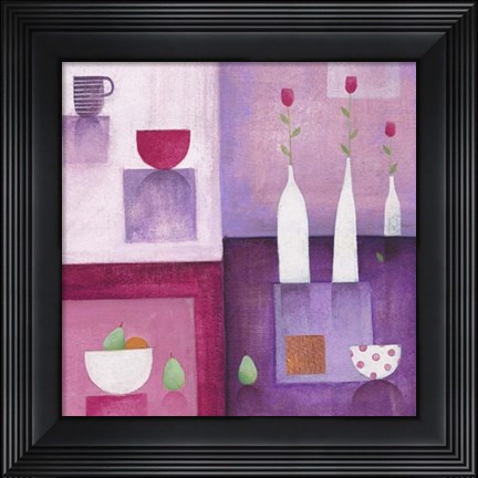 Framed La Salle I Print