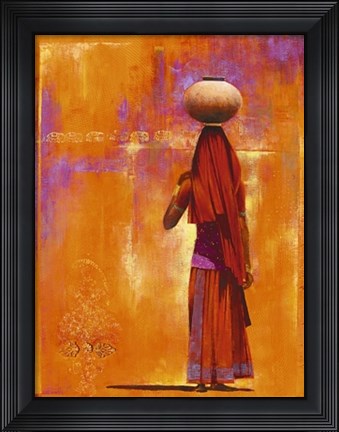 Framed Kovalam Print