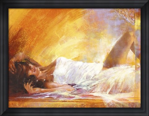 Framed Odalisque II Print