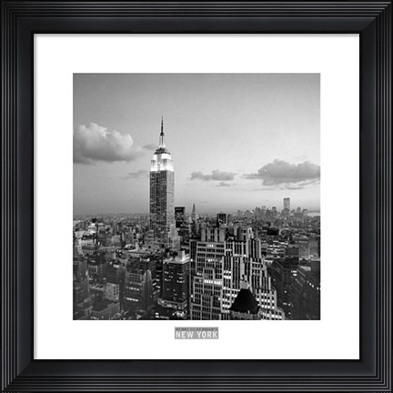Framed Empire State Building Print