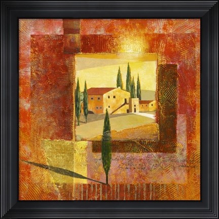 Framed Toscana IV Print