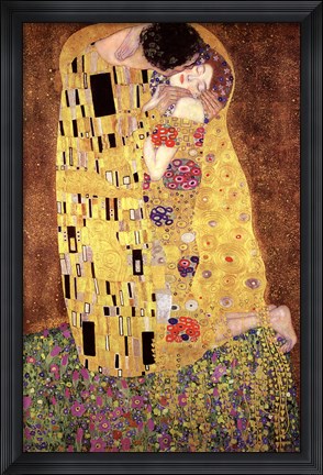 Framed Kiss, c.1908 Print