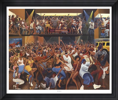 Framed Hip Hoppers Print