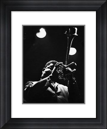 Framed Dizzy Gillespie Signed open edition Print