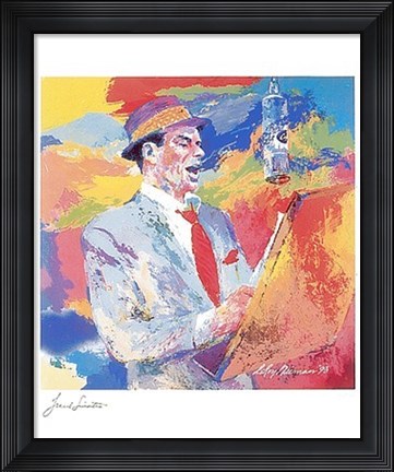 Framed Frank Sinatra Print
