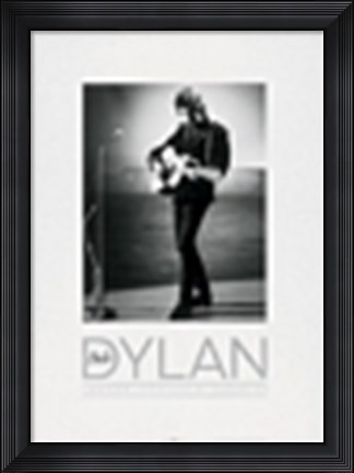 Framed Bob Dylan Print