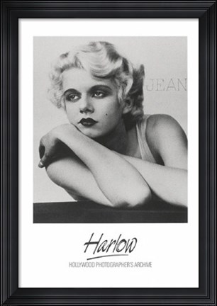 Framed Harlow, photo Print