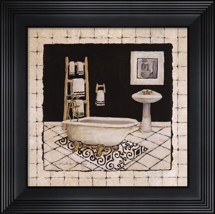 Framed Pamper I Print