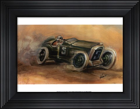 Framed French Grand Prix 1914 Print