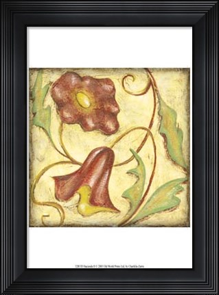 Framed Hacienda II Print