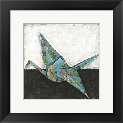 Framed Crane Print