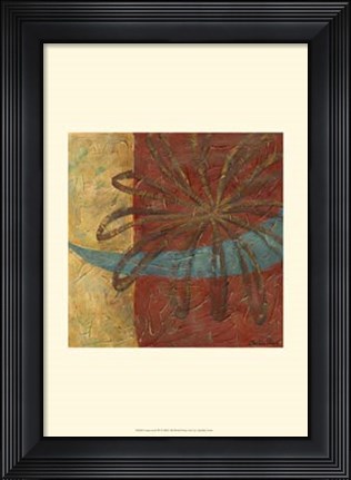 Framed Latticework III Print