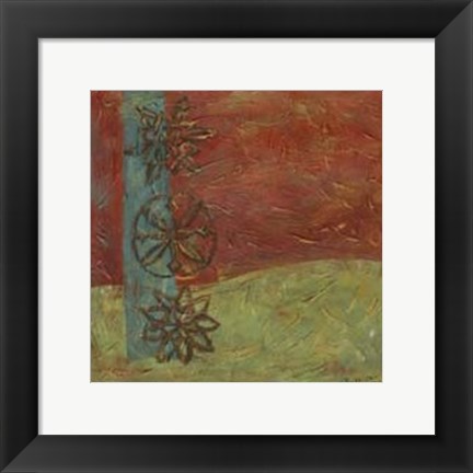 Framed Latticework V Print