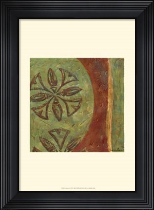 Framed Latticework VI Print