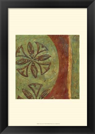 Framed Latticework VI Print