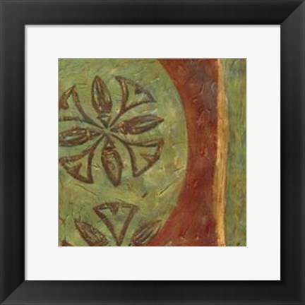 Framed Latticework VI Print