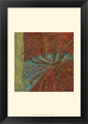 Framed Latticework VII Print