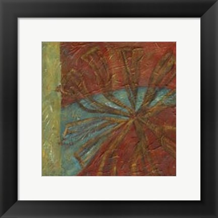 Framed Latticework VII Print