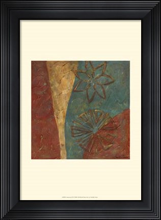 Framed Latticework IX Print