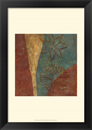 Framed Latticework IX Print