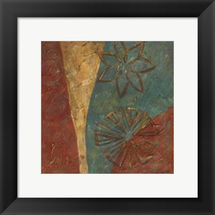 Framed Latticework IX Print