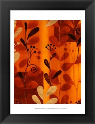 Framed Sun Kissed Silhouette II Print