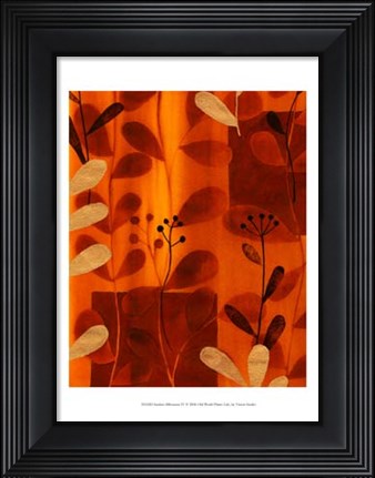 Framed Sun Kissed Silhouette IV Print