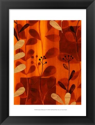 Framed Sun Kissed Silhouette IV Print