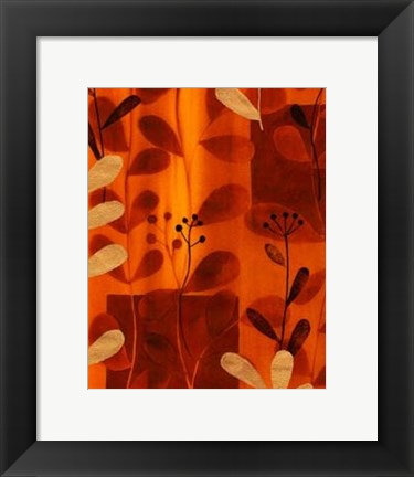 Framed Sun Kissed Silhouette IV Print