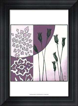 Framed Kimono Garden II Print
